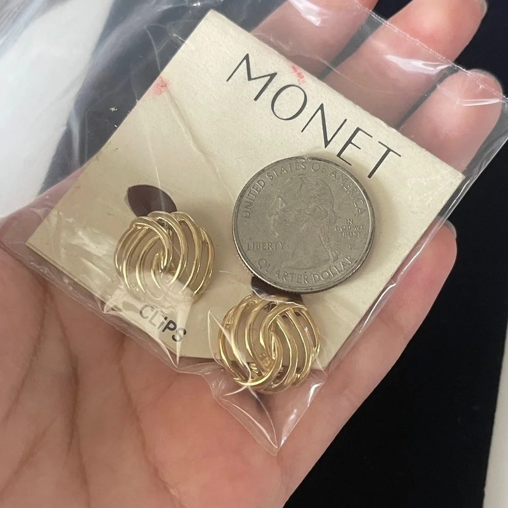 Monet these earrings